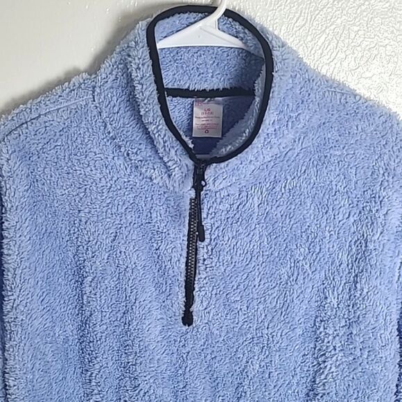 No Boundaries Blue Turtleneck Sherpa Jacket Handwarmers Sz L(11-13) Juniors NWOT - Picture 2 of 10